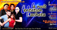 visuel Nuit Tentation Bachata, le 1er avril 2018 à Paris Bastille